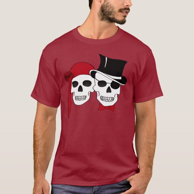 Piratenpaar T-Shirt (Vorderseite)
