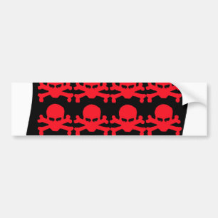 Piratenpapageien Autoaufkleber