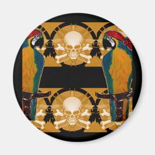 Piratenpapageien Magnet