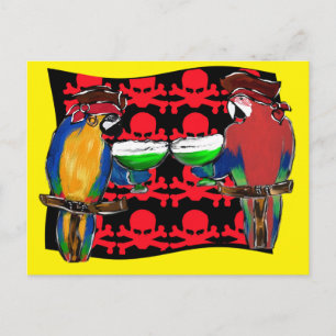 PIRATENPAPAGEIEN POSTKARTE