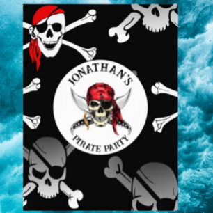 PIRATENPARTEI TOTENKÖPFEP Poster