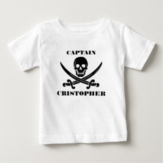 Piratenschädel Baby T-shirt