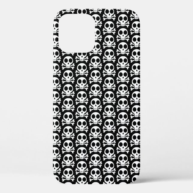 Piratenschädel-Design Case-Mate iPhone Hülle (Rückseite)