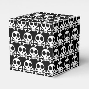 Piratenschädel-Design Geschenkschachtel