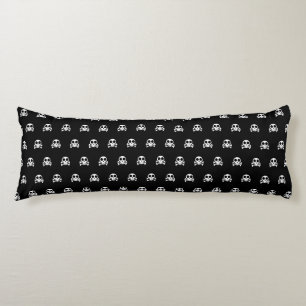 Piratenschädel-Design Seitenschläferkissen