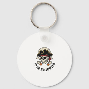 Piratenschädel Halloween Vintage Gravur Weiße Shi Schlüsselanhänger