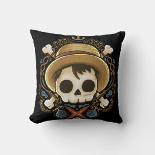 Piratenschädel Kissen