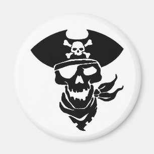 Piratenschädel Magnet