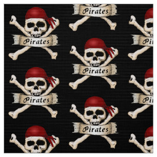 Piratenschädel Stoff
