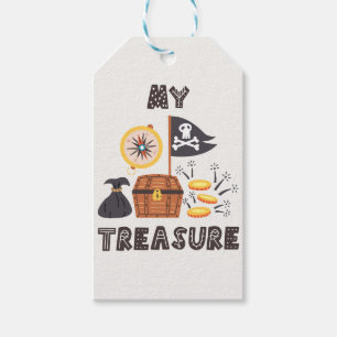 Piratenschatz Geschenkanhänger