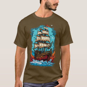 Piratenschiff 1 T-Shirt