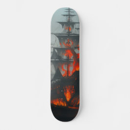 Piratenschiff des verlorenen Geistes Skateboard