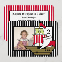 Piratenschiff Geburtstags-Foto