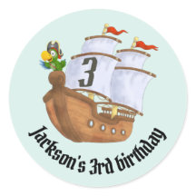 Piratenschiff Kinder zum Geburtstag mit Alter