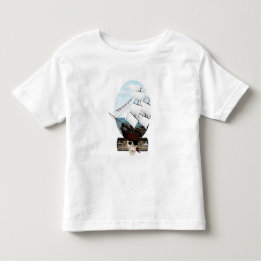 Piratenschiff Kleinkind T-shirt