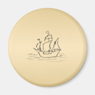 Piratenschiff Magnet