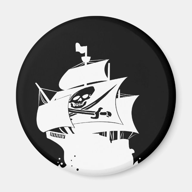 Piratenschiff Magnet (Vorne)