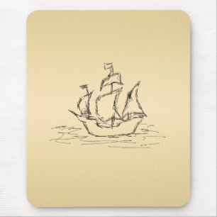 Piratenschiff Mousepad