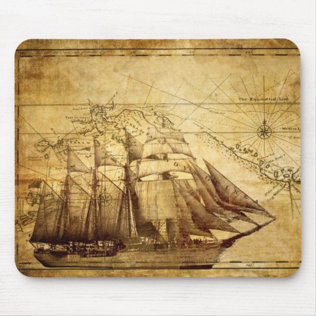 Piratenschiff Mousepad (Vorne)