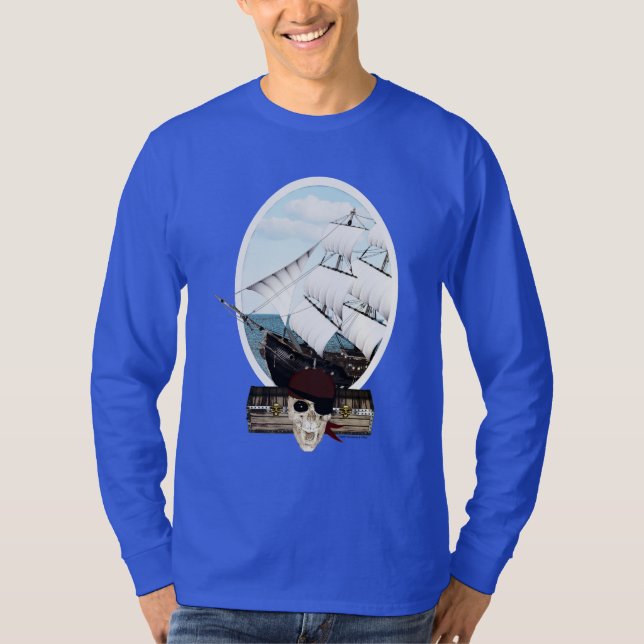 Piratenschiff T-Shirt (Vorderseite)