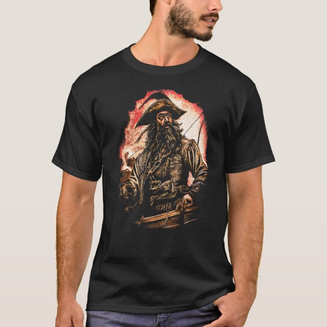 Piratenschiff T-Shirt (Vorderseite)