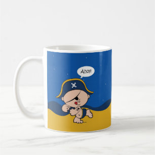 Piratenschiff-Tasse Kaffeetasse
