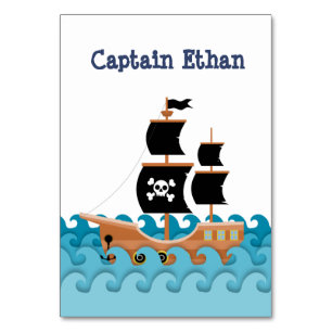 Piratenschiff Tischnummer