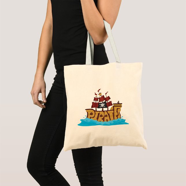 Piratenschiff Tote Bag Tragetasche (Von Creator hochgeladen)