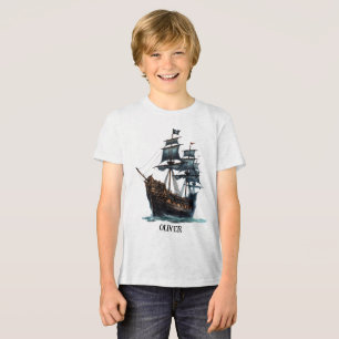 Piratenschiff Tri-Blend Shirt