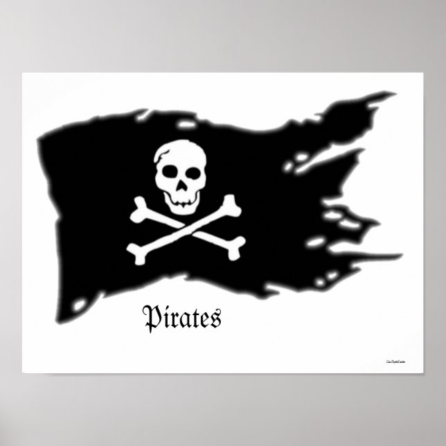 Piratenschiffe Poster (Vorne)