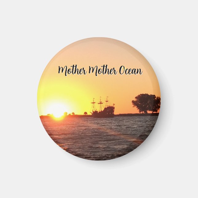 Piratenseele Magnet (Vorne)