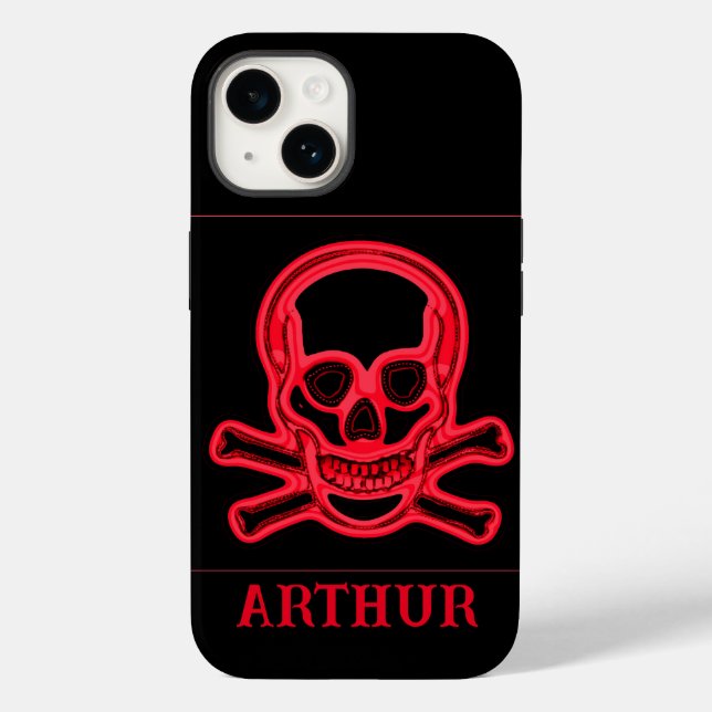 Piratentag, personalisiert Case-Mate iPhone hülle (Rückseite)