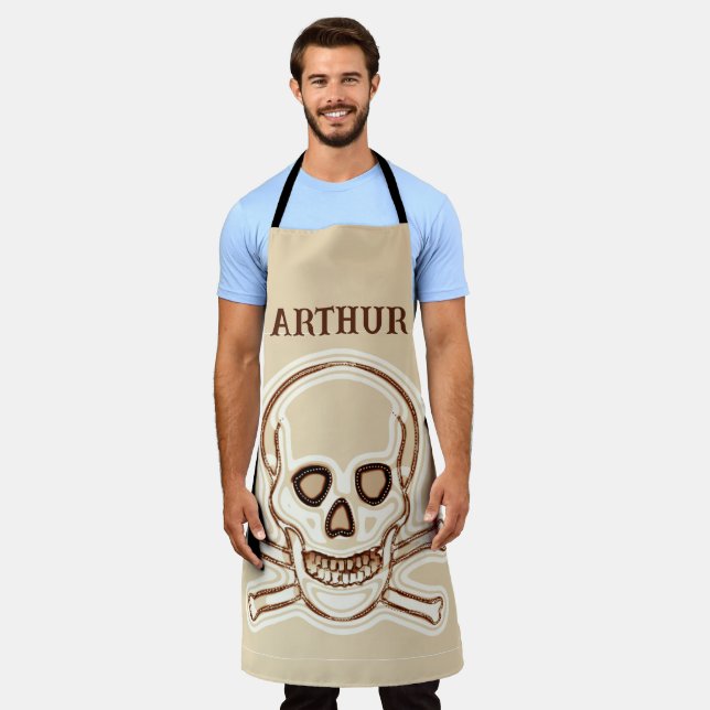 Piratentag, personalisiert schürze (Getragen)