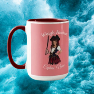 Piratentasse Mädchen Tasse