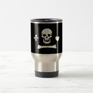 Piratentaube Reisebecher