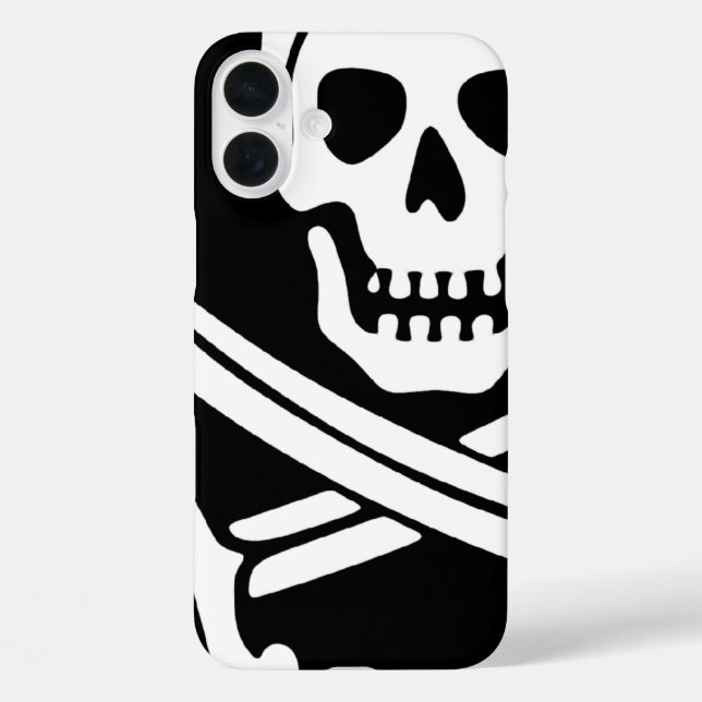 Piratentelefon Case-Mate iPhone Hülle (Rückseite)