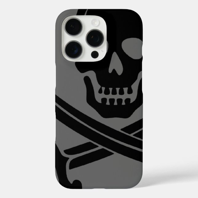 Piratentelefon Case-Mate iPhone Hülle (Rückseite)