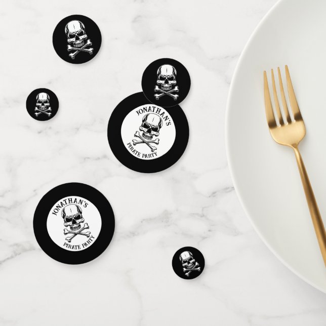 Piratenthema Party Adult Ships Skull Konfetti (Gruppe)
