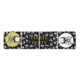 Piratenthema Party Adults Schiff Skull.Cross Bones Beer Pong Tisch