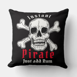 Piratenwaschbuckeln Kissen