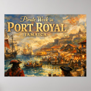 Piratenwoche in Port Royal Poster