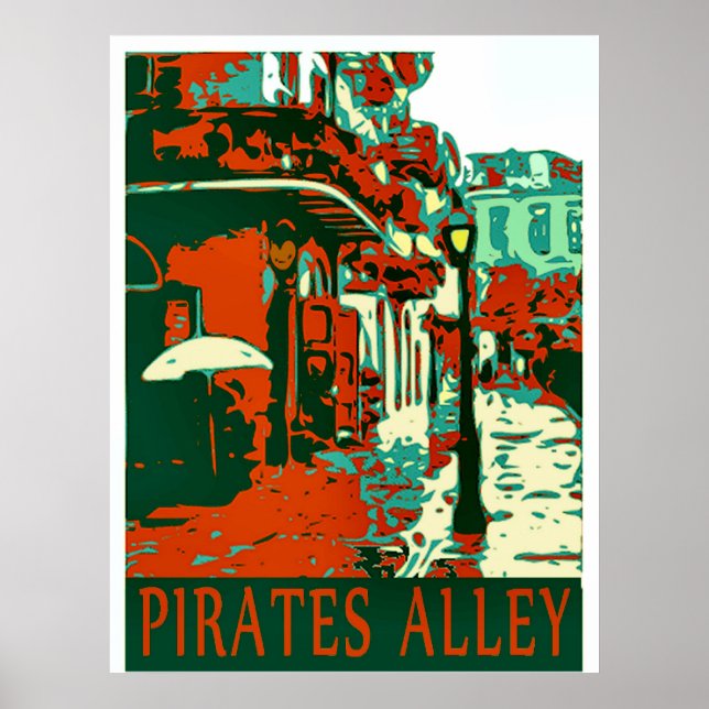 Pirates Alley Poster (Vorne)