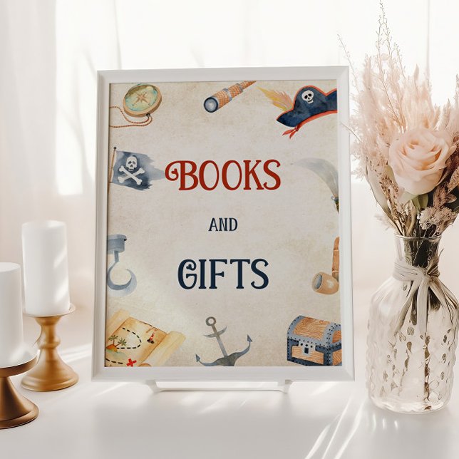 Pirates Baby Duschbücher und Geschenke Unterschrif Poster (Von Creator hochgeladen)