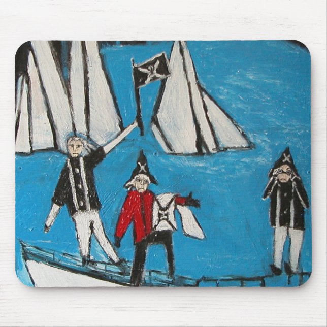 PIRATES-BLUES MOUSEPAD (Vorne)