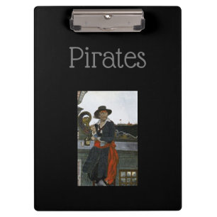 Pirates Clipboard Klemmbrett