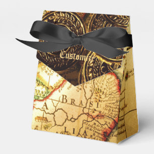 Pirates Gold Treasmap Tent Fevor Box Geschenkschachtel