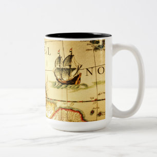 Pirates Gold Treasure Karte Tasse