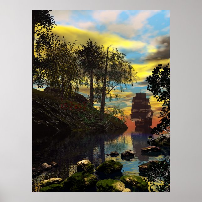 Pirates Inlet Poster (Vorne)