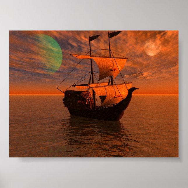 Pirates Night Poster (Vorne)