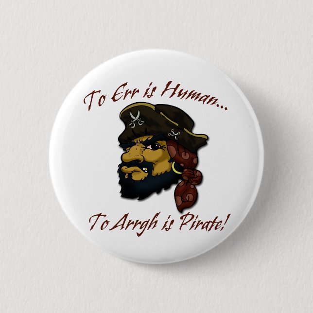 Pirates RULE! Button (Vorderseite)